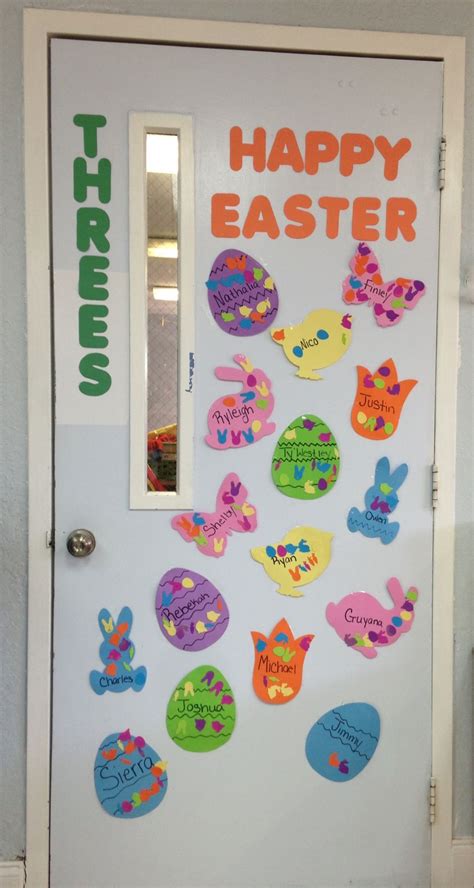 Pin By Cristina Coelho On Spring Easter Classroom Decorations Easter