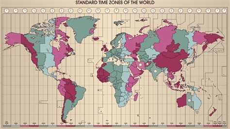 A time zone is an area that observes a uniform standard time for legal, commercial and social purposes. Mapa de los husos horarios del mundo