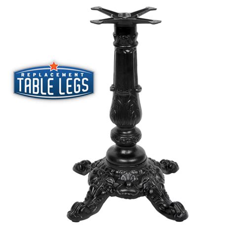 Cast Iron Ornamental Pedestal Table Base 24x 24 Base 28 12 Height