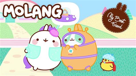 Welcome follow molang and become a pinco (molang's friends) keep up with molang and piu piu's. Molang & Piu Piu - Into Space | #cutecartoon #funnycartoon ...