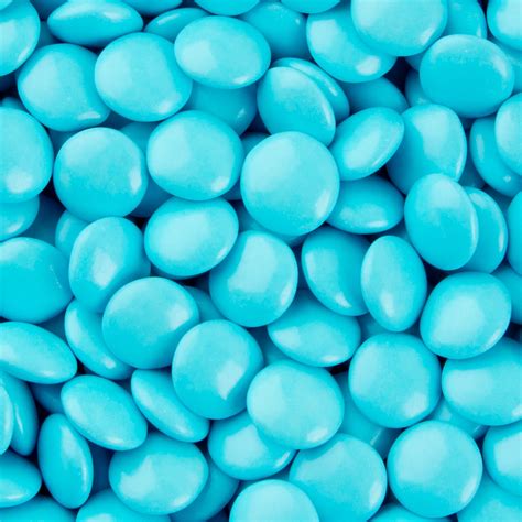 Non Dairy Italian Sky Blue Chocolate Lentils Chocolate Candy Buttons