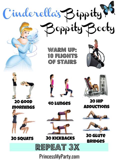 Must Try Disney Princess Inspired Workouts To Kick Off The New Year Princess My Party