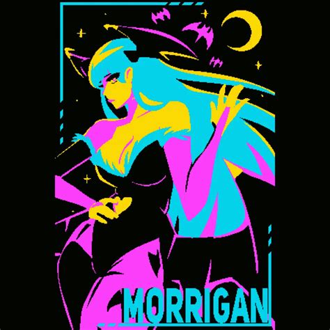 Morrigan Aensland Capcom Vampire Game Animated Animated 