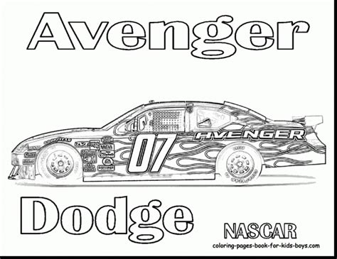 Get This Online Nascar Coloring Pages to Print 27406