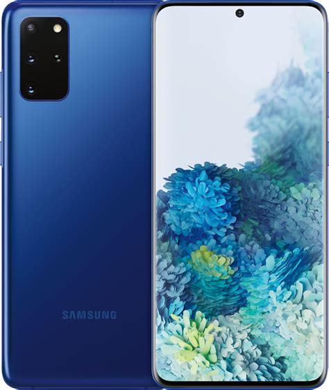 Samsung Galaxy S20 5g Enabled 128gb Aura Blue Atandt Sm G986u Best Buy