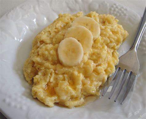 Banana Scrambled Eggs Recipe