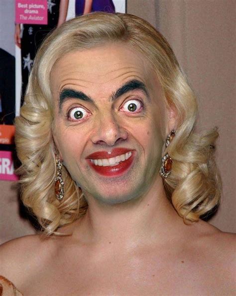 Male Or Female Celebrities Funny Mr Bean Funny Crazy People