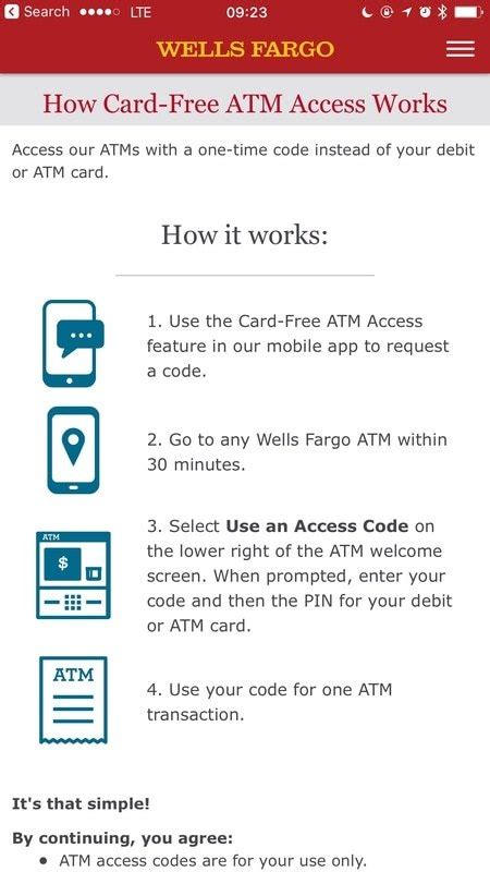 Access your accounts wherever, whenever you need to. Product of the Week: Wells Fargo Card-Free ATM - Varadh Jain