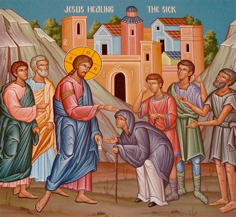 Jesus Healing The Sick Trinidad Anthony The Great Gospel For Today