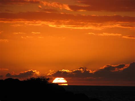 Big Island Sunset Sunset On The Big Island Hawaii Jerry Flickr