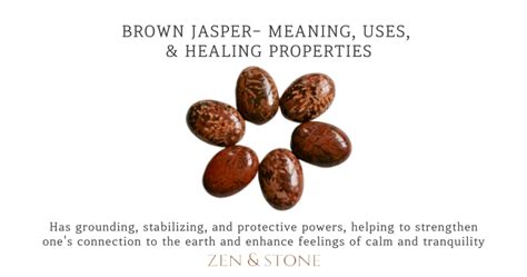 Brown Jasper Meaning Uses And Healing Properties