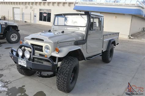 1966 Toyota Land Cruiser Fj45 Long Bed Pickup Truck Fully Restored