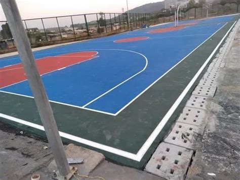 Basketball Court Flooring Construction Service At Rs 10square Feet