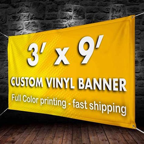 Print 4x8 Vinyl Banner With Grommets Outdoor Indoor Use Printing Atl