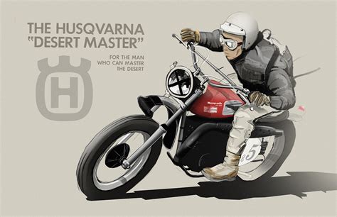 Illustration Motorcycles On Behance