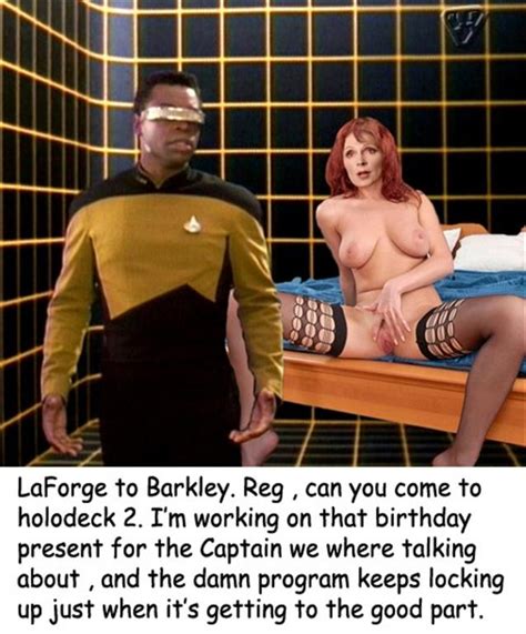 Post Beverly Crusher Gates Mcfadden Geordi La Forge Hf Artist