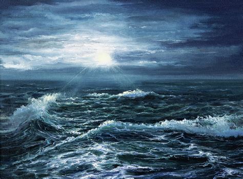 Ocean Waves Painting Ubicaciondepersonas Cdmx Gob Mx