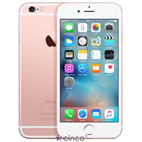 Iphone 6s Plus Rose 16gb Apple Mku52bza Cinco Ti