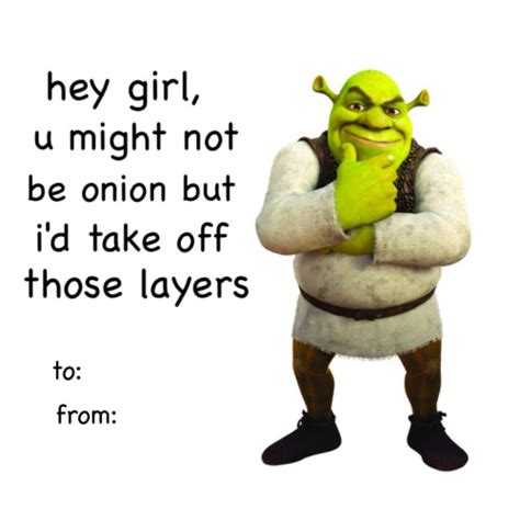 Sherk Valentines Tag E Cards Shrek Foto 39370352 Fanpop