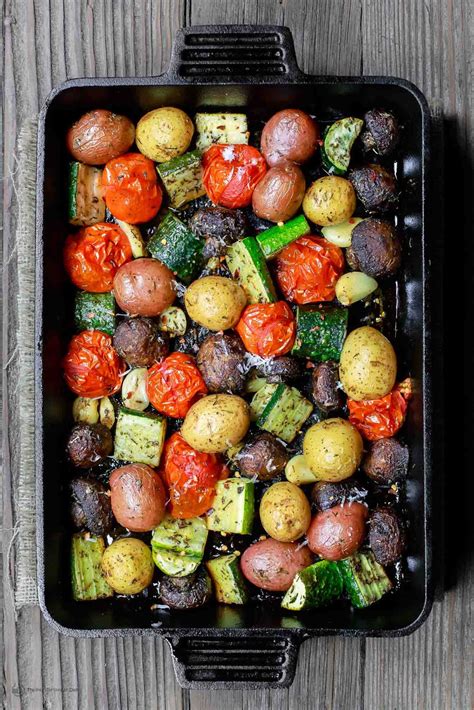 ITALIAN OVEN ROASTED VEGETABLES