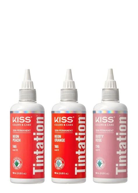Kiss Colors Tintation Semi Permanent Hair Color