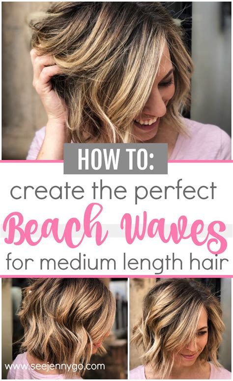 Beach Waves For Short Hair Easy Beach Waves Perfect Beach Waves