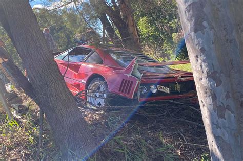 Ferrari F40 Wrecked In Australia Carbuzz