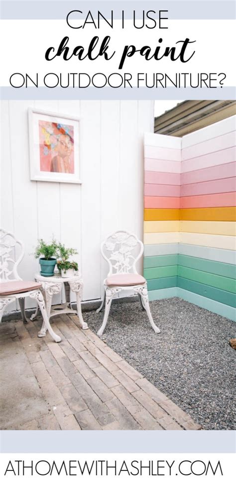 Maybe you would like to learn more about one of these? Painting Outdoor Furniture with Chalk Paint | Painted ...
