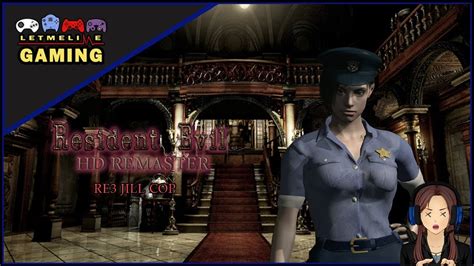 Resident Evil Hd Remaster Jill Valentine Re3 Cop Mod Youtube