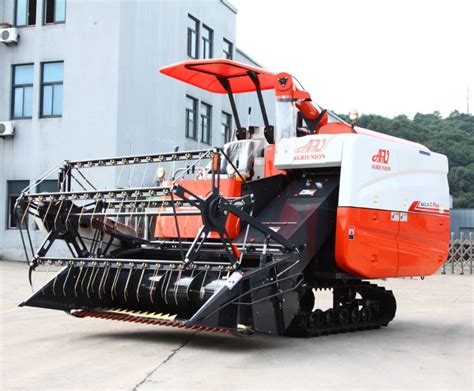Agriunion Rice Harvester Small Combine Harvester Of Harvester From