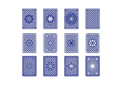 Playing Card Back Vector Download Free Vector Art Stock Graphics