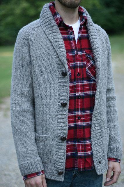 Download bernat ufo yoke knit sweater free pattern. tim's smokin' jacket pattern | Mens fashion cardigan, Mens ...