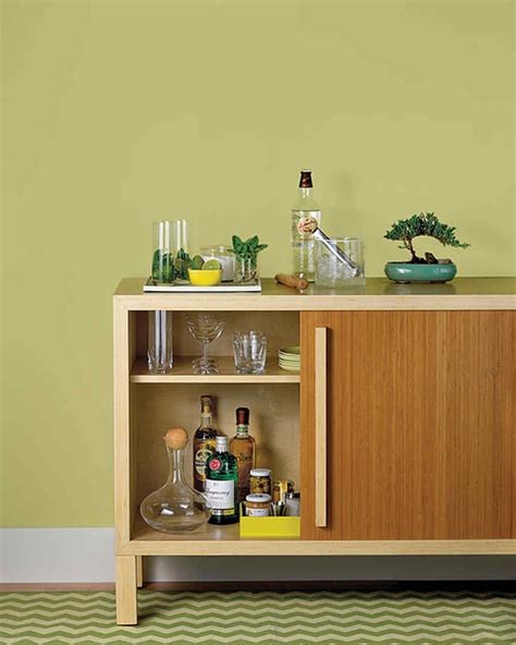 How To Set Up And Stock A Home Bar Martha Stewart