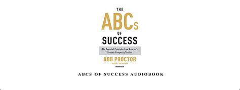 Bob Proctor Abcs Of Success Audiobook What Study