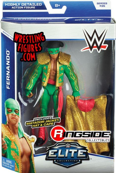 Fernando Wwe Elite 35 Wwe Toy Wrestling Action Figure By Mattel