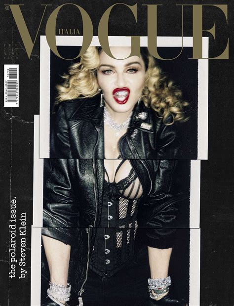 Madonna Par Steven Klein Pour Vogue Italie Février 2017 Madonnarama
