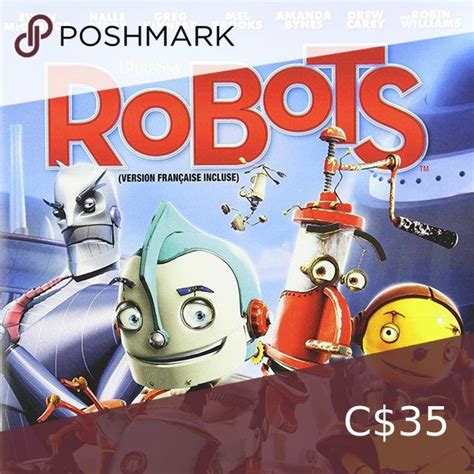 Robots Dvd 2006 Canadian Release Widescreen Robots Dvd Dvd Robot