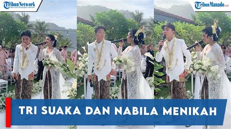 Penyanyi Tri Suaka Dan Nabila Maharani Resmi Menikah Hari Ini Youtube