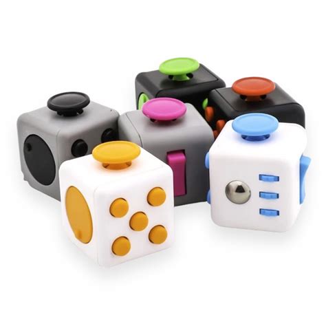 Fidget Toy Cube Cubo Mini Clicker Anti Stress Ansiedade Dengotoys