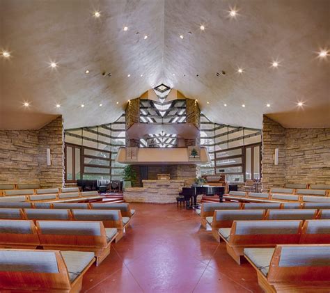 First Unitarian Society Meeting House Madison 1951 Frank Lloyd