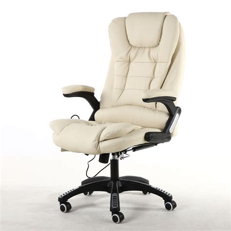 A chaise is a chair for reclining with a complete leg rest. Oscar Executive Faux Leather Massage Heating Office chair ...