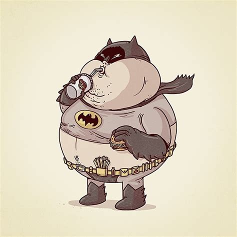 Batman Fat Superhero Dc Comics Comics Cartoon Wallpapers Hd