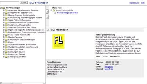 Freianlage — in der honorarordnung für architekten und ingenieure sind freianlagen mit gebäuden und raumbildenden ausbauten gegenstand der objektplanung. Musterleistungsverzeichnisse - GaLaBau