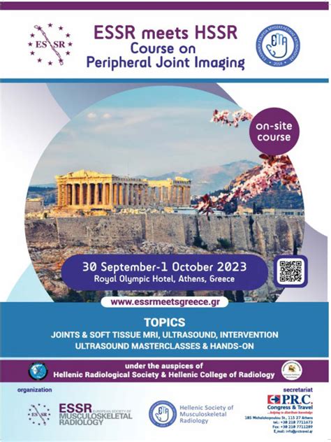 Essr Meets Hssr Course On Peripheral Joint Imaging Sry