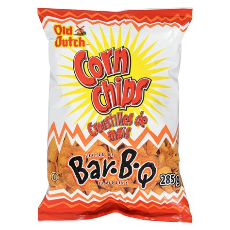 Old Dutch Bbq Corn Chips 285g
