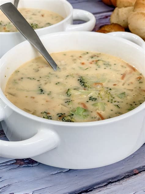 This Lightened Up Broccoli Cheese Soup Is Hands Down The Best Broccoli