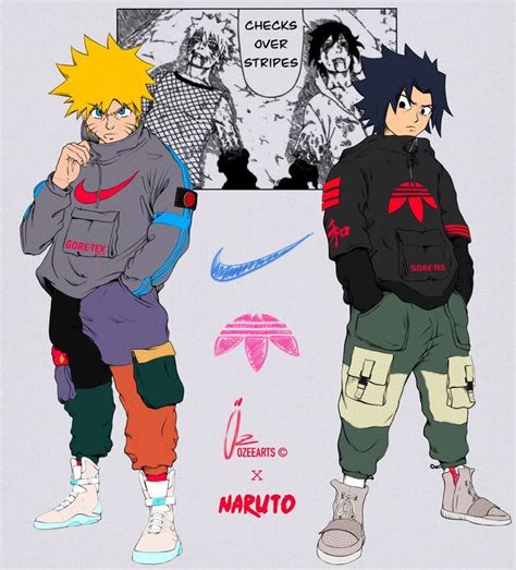 Naruto And Sasuke Hypebeast Ozees Art Gallary Naruto Fan Art