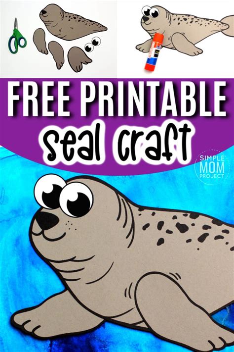 Free Printable Arctic Animal Crafts For Kids Simple Mom Project