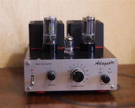 Аudiophile 6p3s 6l6 Tube Single Ended Stereo Amplifier Etsy
