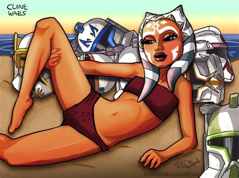 Beach Blast Ahsoka Tano By Elthegeneral On Deviantart